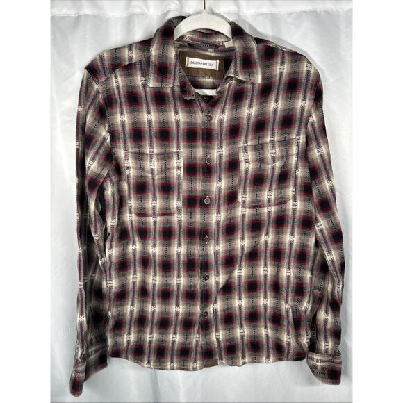 Dakota Grizzly Flannel Shirt Men’s M Plaid Button Up Casual Workwear - Picture 1 of 3